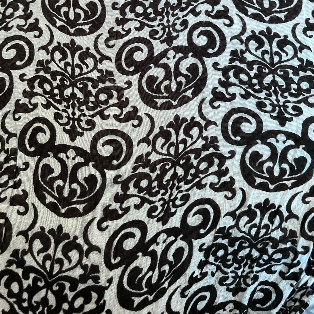 Disney Parks Hidden Mickey Icons Filigree Sheer Scarf - Picture 4 of 5
